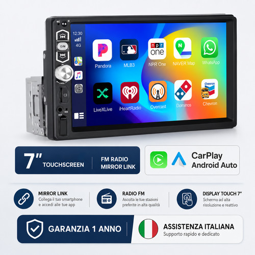 Autoradio din carplay - autoradio,