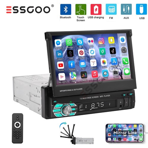 Autoradio bluetooth din - bluetooth, 7"