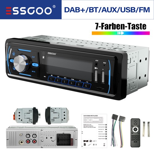 Autoradio dab 1din - dab+, con