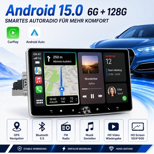 128gb din 1 android - 1,