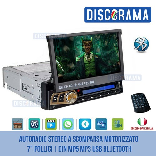 Autoradio stereo scomparsa - autoradio,