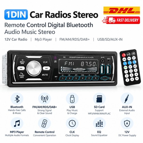Dab autoradio bluetooth rds - dab+,