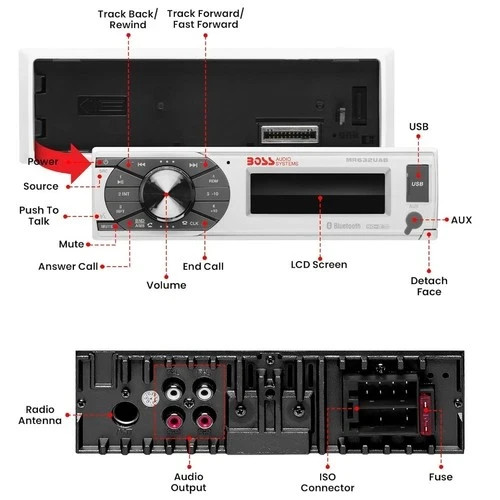Boss audio systems mr632uab - 1,