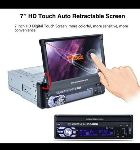 Bluetooth din auto radio - 7'',