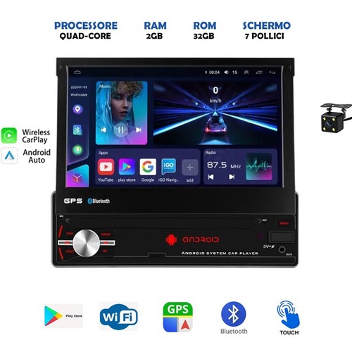 Autoradio android 1din - android,