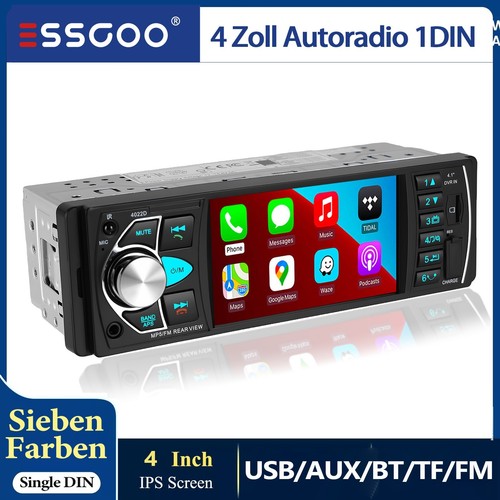 Autoradio 1din con bluetooth - 1din,