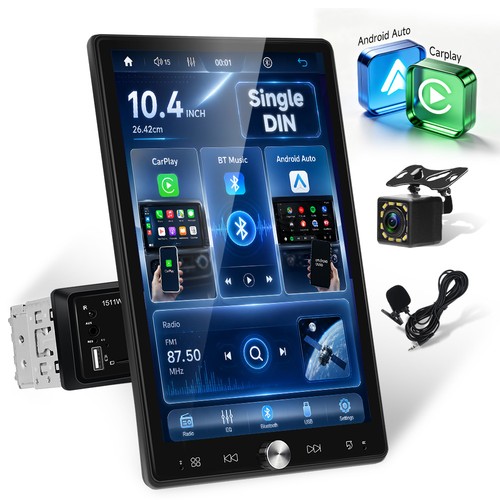 Autoradio 1din carplay - 10.4",