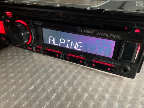 Autoradio alpine cde 170rr - alpine, cde-170rr