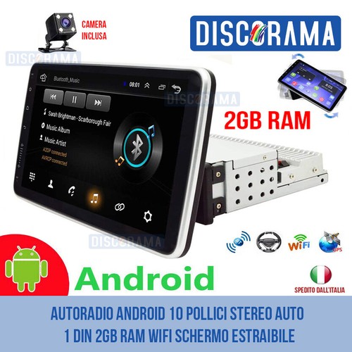 Autoradio android pollici - 10,
