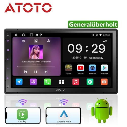 Atoto pollici android - 7,