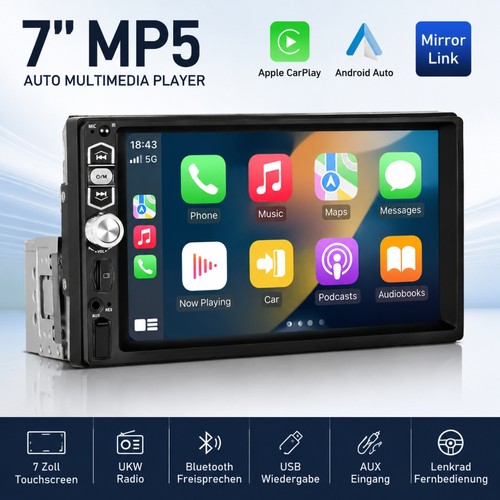 Autoradio din carplay - 1,