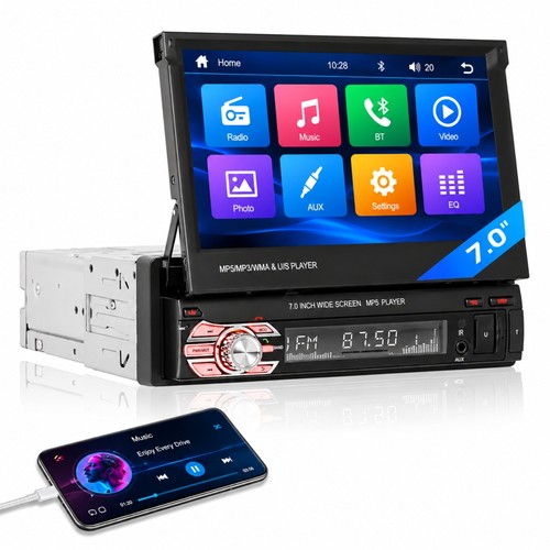 Autoradio 1din retrattile - 1din, 7"
